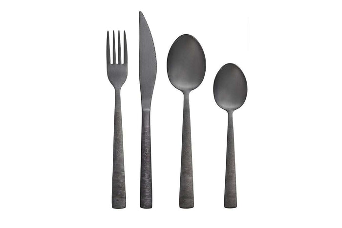 Buccan - Bestekset - Florence - 24 delig - Zwart