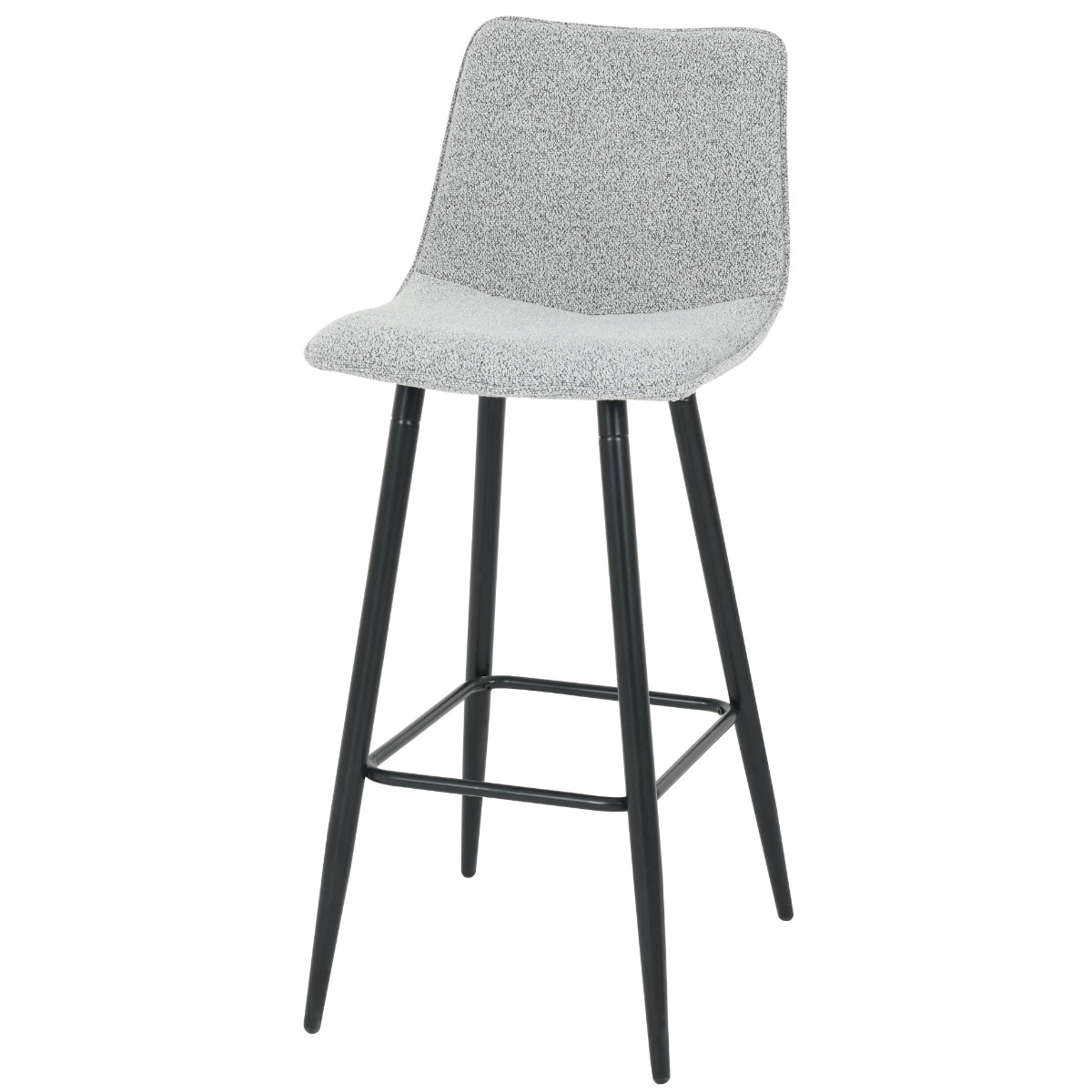 DS4U - Gaby barkruk 65 cm boucle grijs