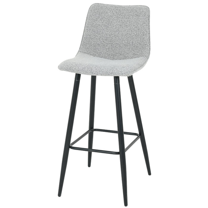 DS4U - Gaby barkruk 65 cm boucle grijs