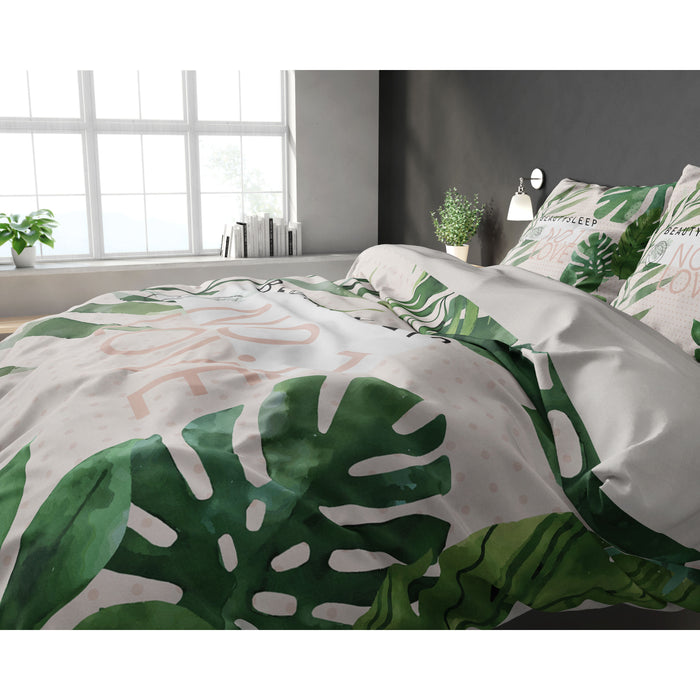 Sleeptime Dekbedovertrek Nataly white