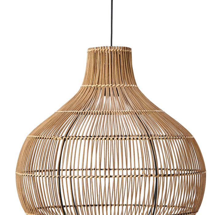 Light&living Hanglamp Ø50x51,5 cm PACINO rotan donker bruin