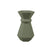 present time - Vase Geo Queen polyresin jungle green