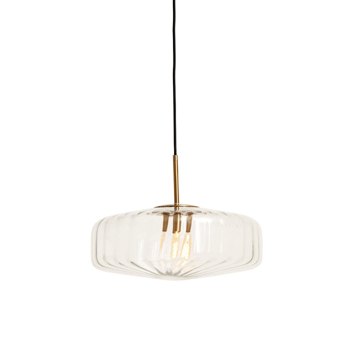 vtwonen Hanglamp Pleat - Glas - Ø40cm