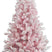 Teddy Pink kunstkerstboom - 210 cm - roze - Ø 107 cm - 910 tips