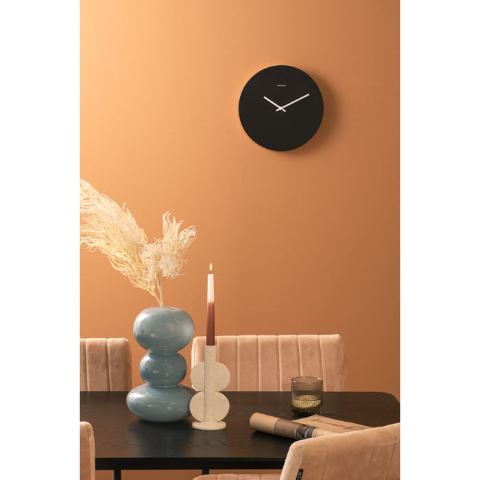 present time - Vaas Bubbles - Blauw - 19x19x30cm