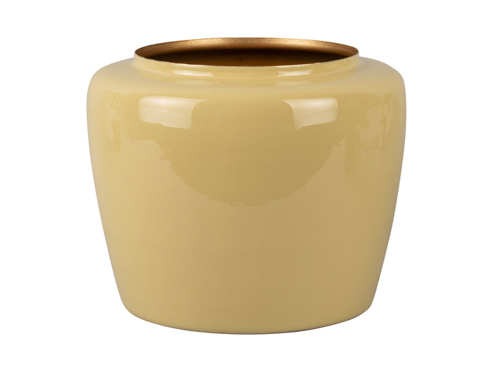 present time - Bloempot Grand - Zwart - Ø25x20 cm