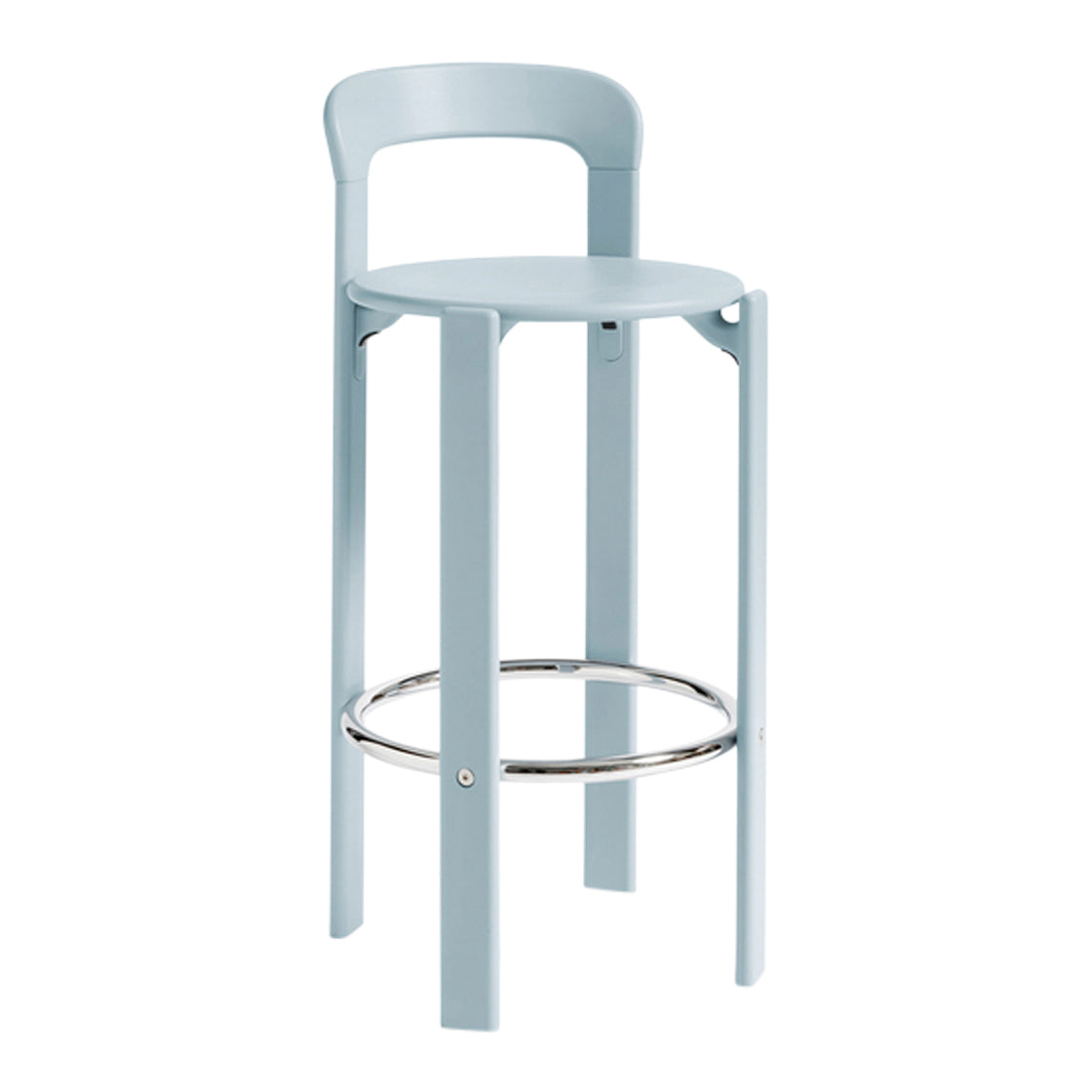 HAY Rey Barkruk High H 75 cm - Slate Blue