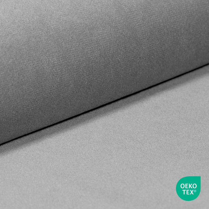 Nolon Nora-Fé Eetkamerstoelen Set van 2 - Velvet Grijs - Zwarte Poten