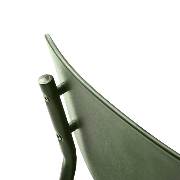 Olivine Julan Kunststof Eetkamerstoel Olijfgroen