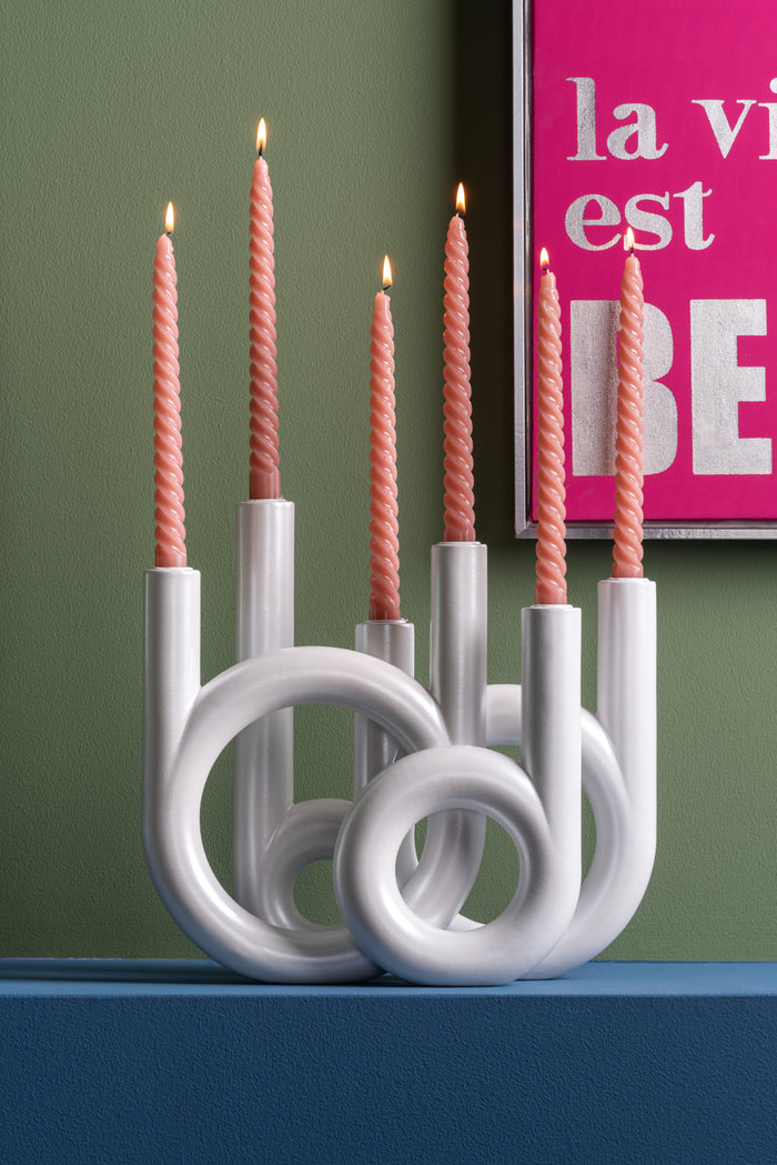 present time - Candle Holder Rings Large