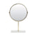 Light & Living Spiegel op Voet Riesco - Marmer Wit-Goud - 33x12,5x48cm