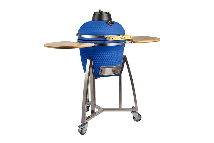 Buccan BBQ - Kamado barbecue - Large 16" - Blauw