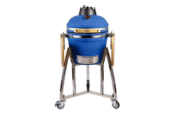 Buccan BBQ - Kamado barbecue - Large 16" - Blauw