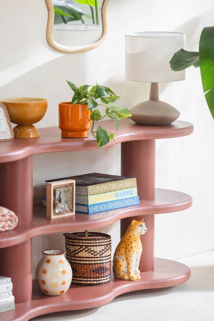 Sissy-Boy Gele leopard vaas