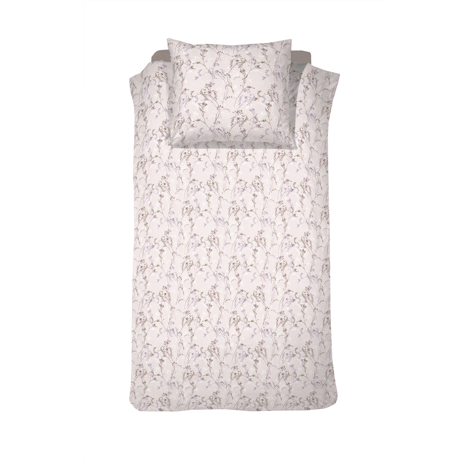 Cinderella dekbedovertrek Sprig - Katoen - 140x200|220 cm - Rose