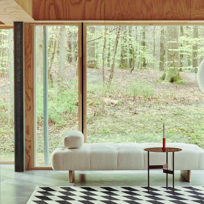 HAY Shim Bijzettafel Ø 45 cm - Bordeaux