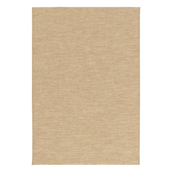 sweeek - Natuurlijk jute-effect tapijt voor binnen en buiten