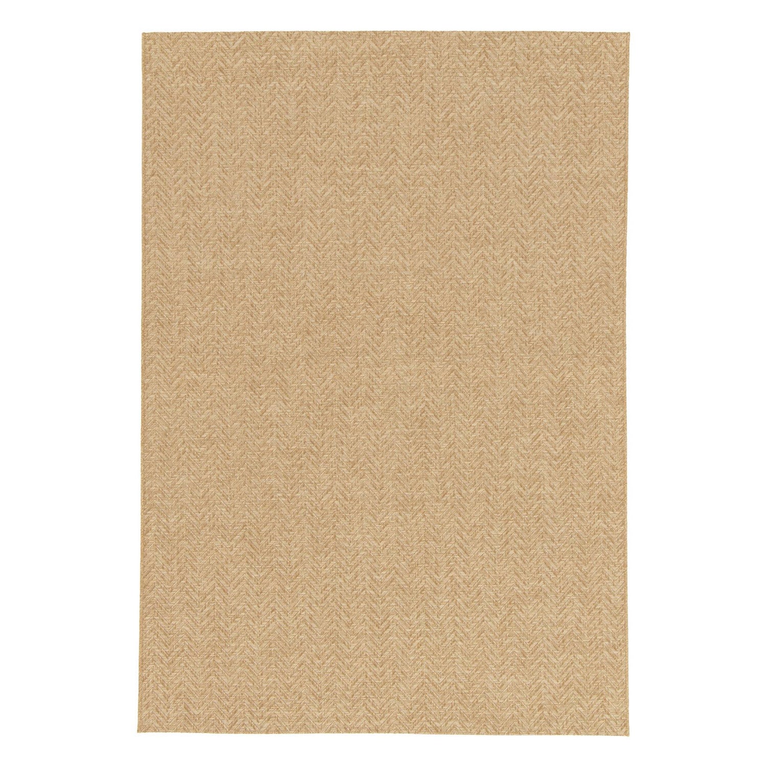 sweeek - Natuurlijk jute-effect tapijt voor binnen en buiten