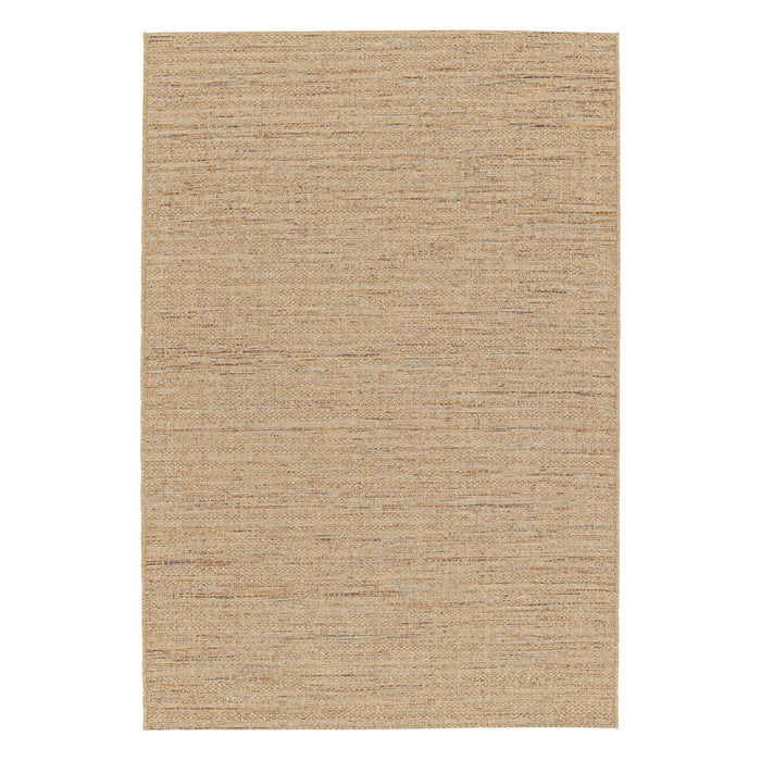 sweeek - Licht jute-effect tapijt voor binnen en buiten
