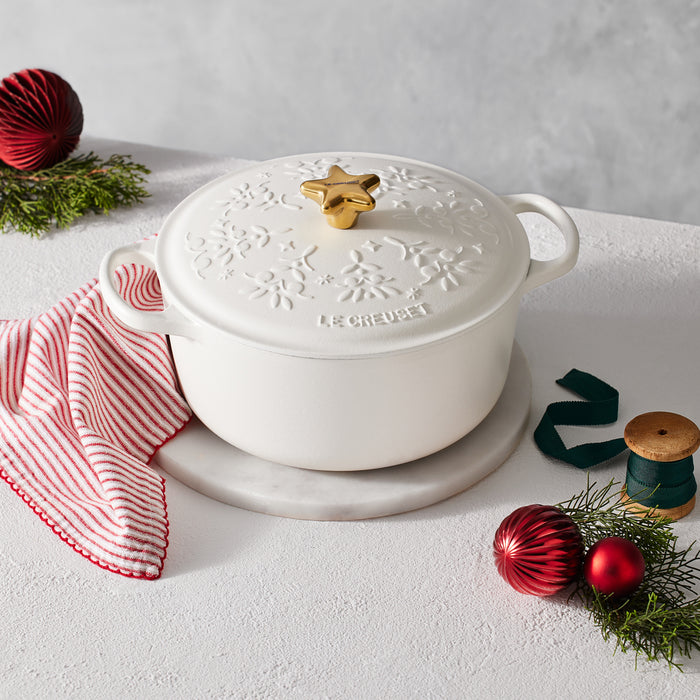 Le Creuset Signature Kerst Braadpan Ø 24 cm - Cotton