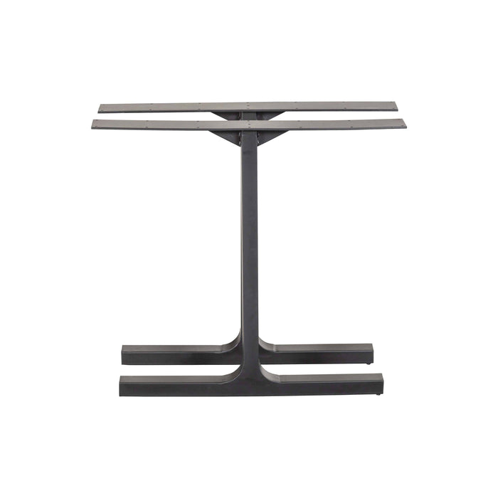 WOOOD Tablo T-poot - Metaal - Zwart - Set van 2