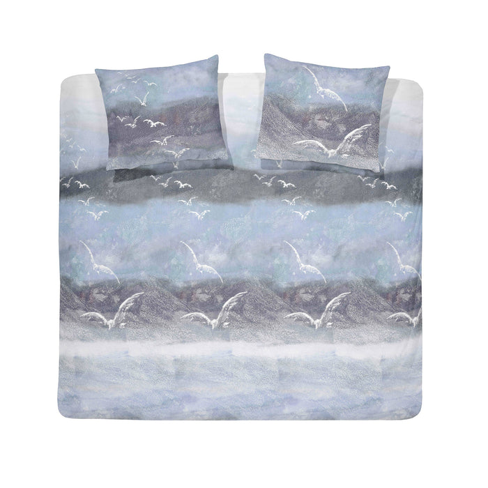 Damai dekbedovertrek Katoen - 240x200|220cm - Vogel dessin