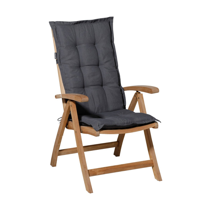 Madison Tuinstoelkussen hoge rug 50x123 cm Panama Grey