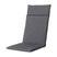 Madison Stoelkussen - Hoge Rug - Grey - 120x50 - Grijs