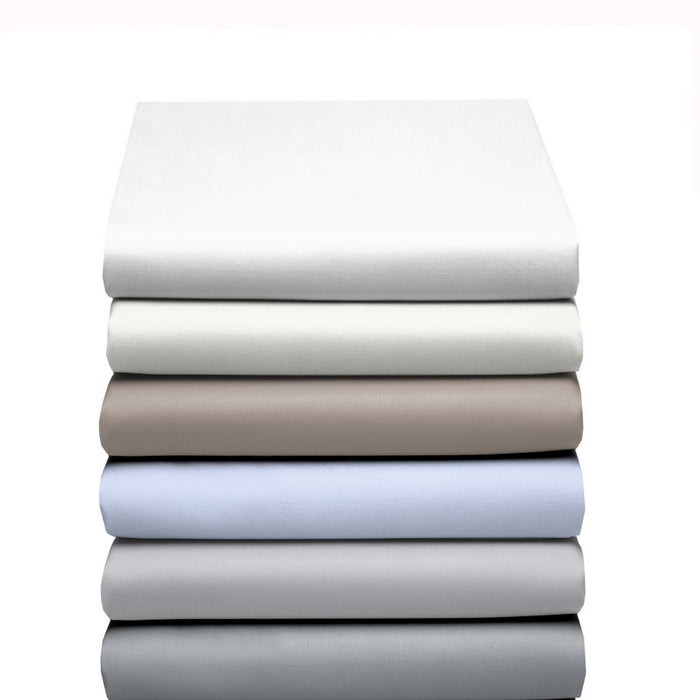 Damai Topper Hoeslaken Biologisch Katoen Satijn taupe