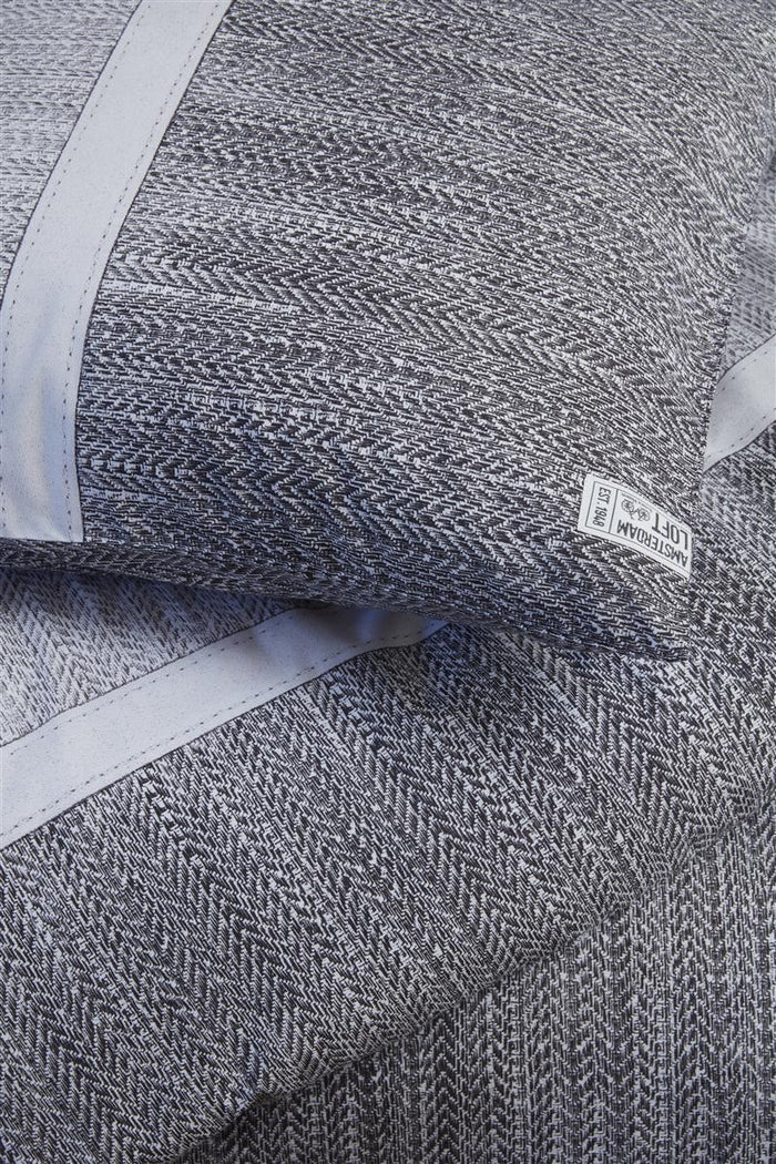 Riviera Maison Amsterdam Loft  Dekbedovertrek - 240x200|220 - Grijs