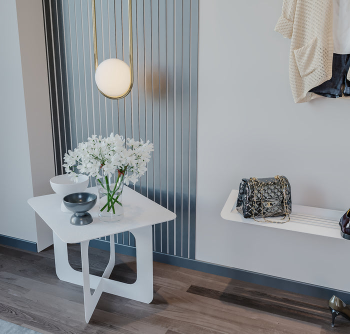 Gorillz Grado Bijzettafel - Mat wit