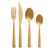 Buccan - Bestekset - Florence - 24 delig - Goud