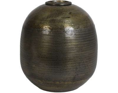 Light & Living Light&living Vaas deco Ø48x52 cm LEZAY antiek brons
