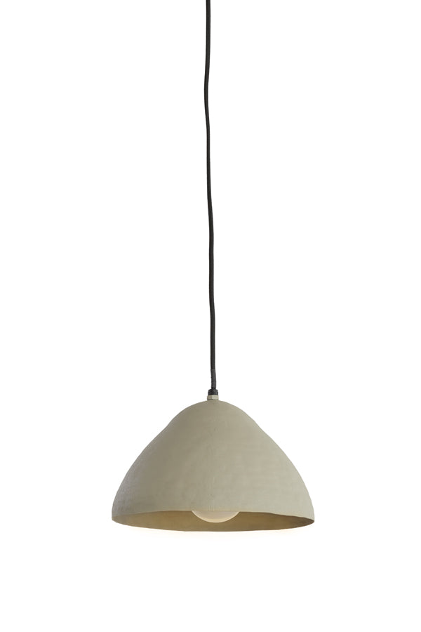 Light & Living Light&living Hanglamp Ø25x15 cm ELIMO mat licht grijs