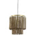 Light&living Hanglamp Ø45x43 cm GULARO hout donker bruin