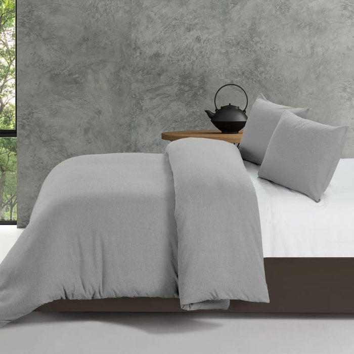 Zensation Dekbedovertrek Bamboo Touch Grey-200x200|220