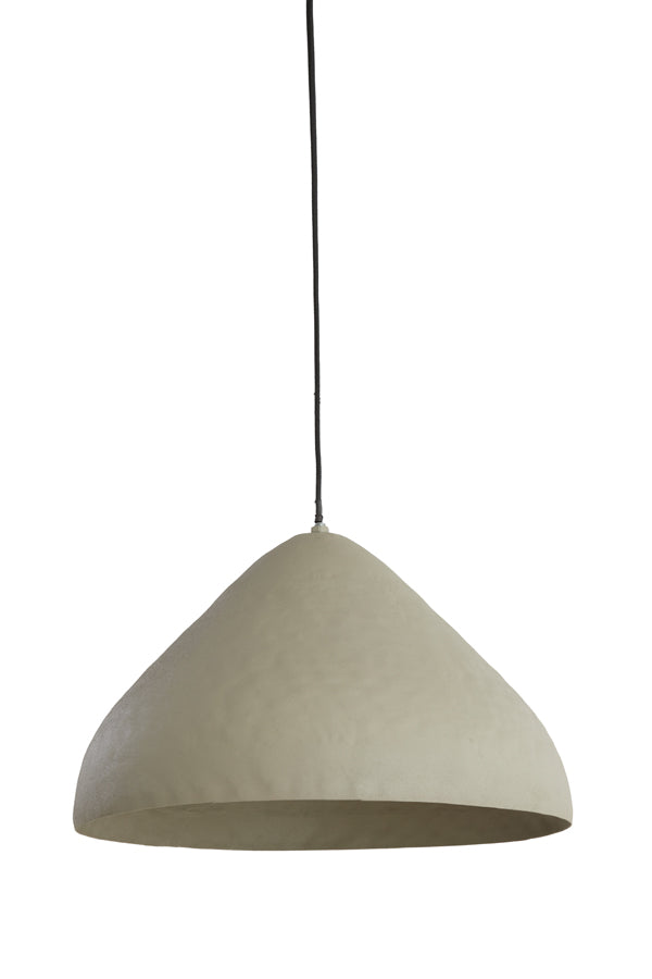Light & Living Light&living Hanglamp Ø40x25 cm ELIMO mat licht grijs
