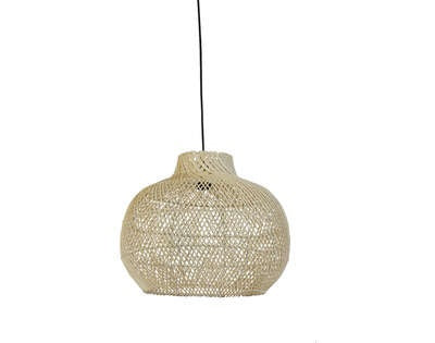 Light & Living Light&living Hanglamp Ø46x39 cm CHARITA rotan naturel