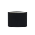 Light & Living Lampenkap Ovaal Velours - Zwart - 30x15x25cm