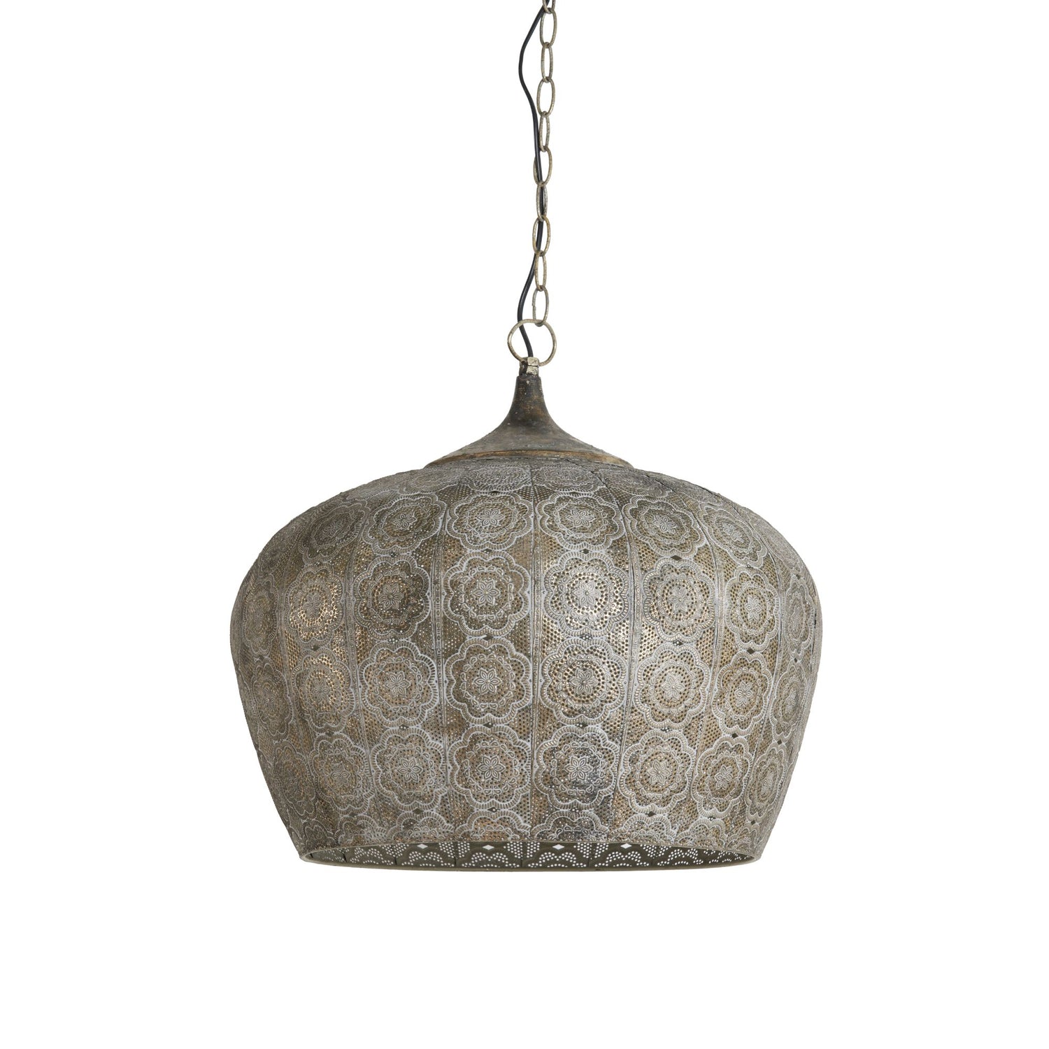 Light & Living Hanglamp Emine - Antiek Brons - Ø51,5cm