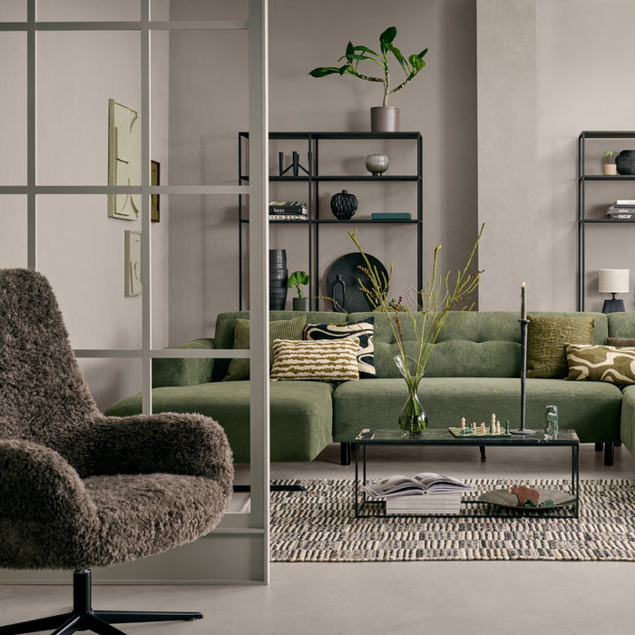 Light & Living Light&living Kandelaar Ø12,5x49,5 cm CABEZA mat zwart