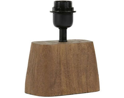 Light&living Lampvoet 16x10x11 cm KARDAN hout donker bruin