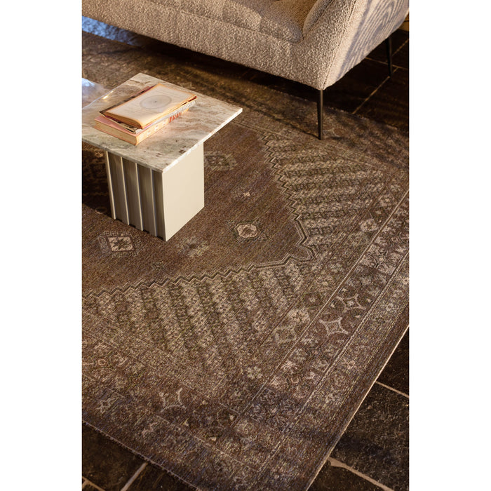 Dutchbone Clayton Bijzettafel Vierkant 40x40 cm Marmer  - Grijs