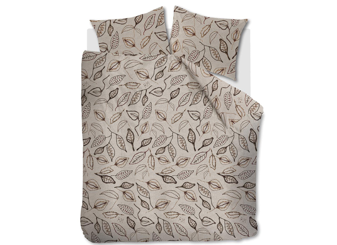 Riviera Maison dekbedovertrek Fabulous Fall sand - lits jumeaux