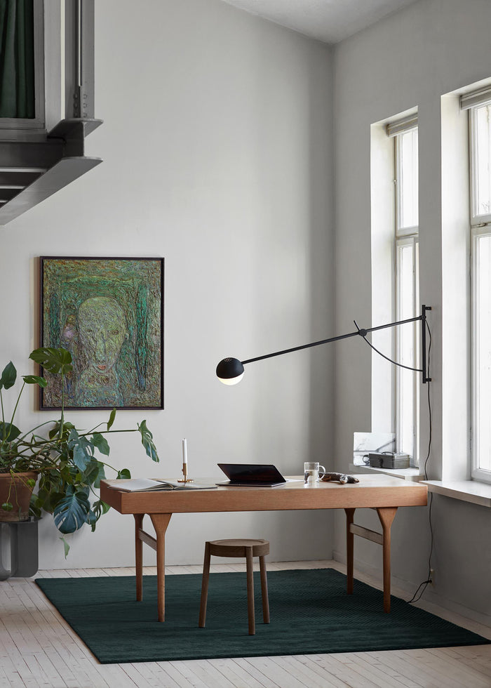 Row medium vloerkleed 170x240 donkerbruin