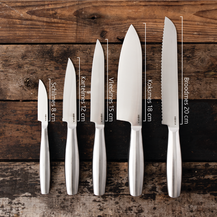 Kitchen Knives Copenhagen, set of 5