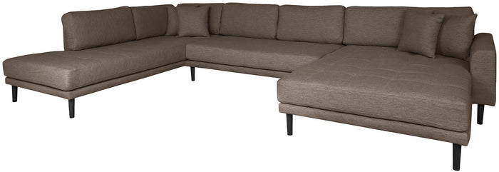 House Nordic - U-Bank Open Einde Rechts - Bruin - Lido