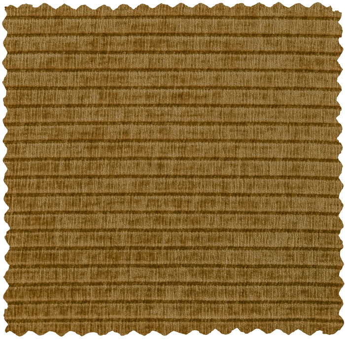 WOOOD Mojo Hoekbank Rechts - Ribstof - Honing Geel - 74x310x230