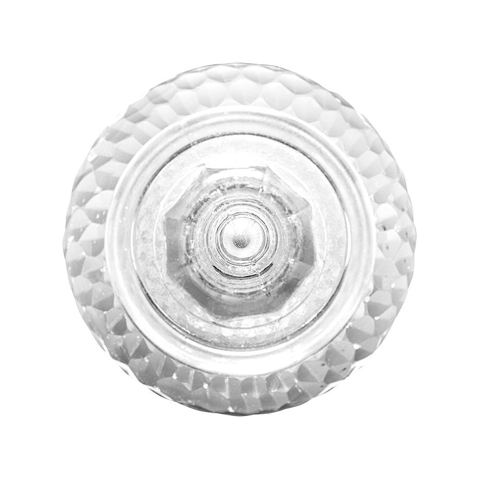 vtwonen Kaarsenhouder - Glazen Kandelaar - Transparant - 9.5x15cm