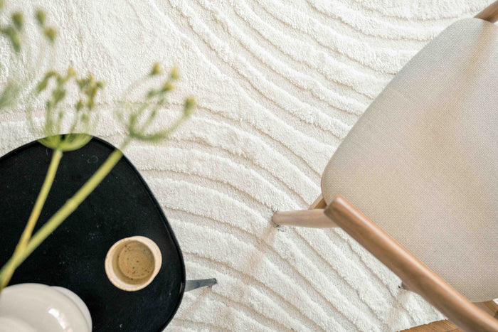 Interieur05 Scandinavisch vloerkleed Vidar creme|wit - 240 x 330 cm